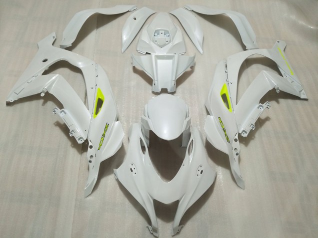 16-19 Perla Blanca ZX10R Carenados Moto 16-19 Perla Blanca ZX10R Carenados Moto