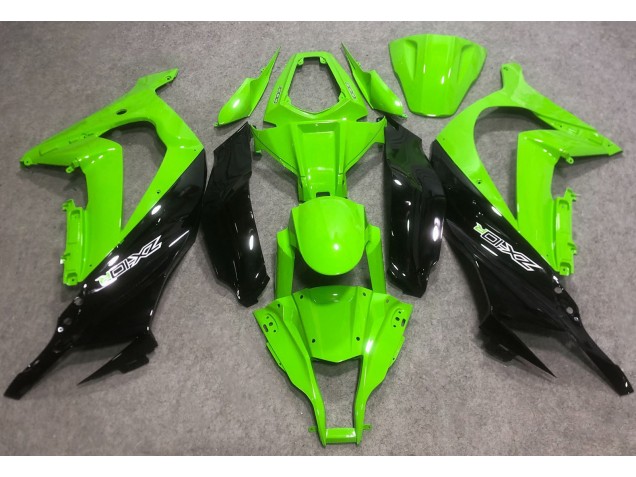 16-19 Verde Brillante & Verde R ZX10R Carenados Moto 16-19 Verde Brillante & Verde R ZX10R Carenados Moto