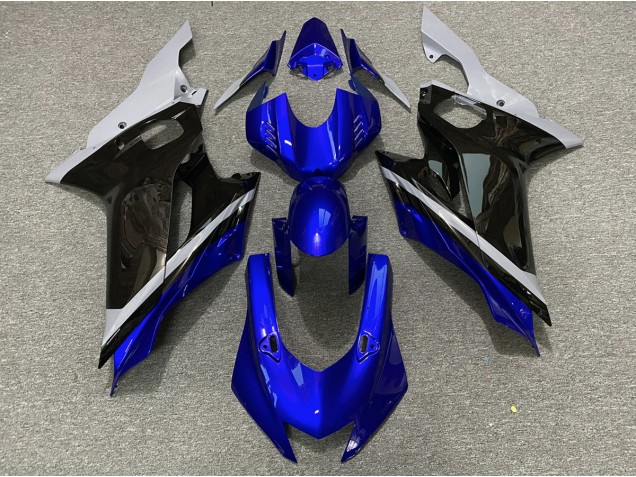 17-21 Cemento Negro & Azul R6 Carenados Moto 17-21 Cemento Negro & Azul R6 Carenados Moto