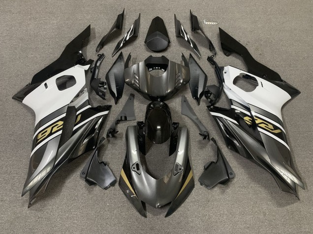 17-21 Gris Plomizo & Dorado R6 Carenados Moto
