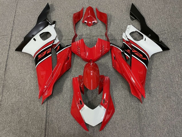 17-21 Rojo Blanco & Negro R6 Carenados Moto 17-21 Rojo Blanco & Negro R6 Carenados Moto
