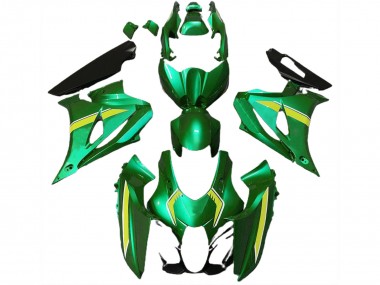 17-23 Estilo Común Verde GSXR 1000 Carenados Moto