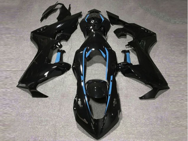 17-23 Forro Negro Brillante & Azul Claro CBR1000RR Carenados Moto 17-23 Forro Negro Brillante & Azul Claro CBR1000RR Carenados Moto