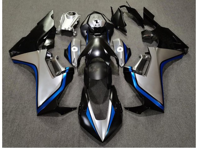 17-23 Plata & Negro & Azul CBR1000RR Carenados Moto 17-23 Plata & Negro & Azul CBR1000RR Carenados Moto