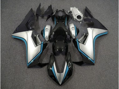 17-23 Plata & Negro & Azul Claro CBR1000RR Carenados Moto