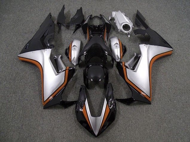 17-23 Plata & Negro & Naranja CBR1000RR Carenados Moto 17-23 Plata & Negro & Naranja CBR1000RR Carenados Moto