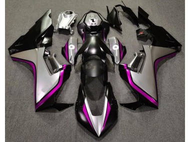 17-23 Plata & Negro & Rosa CBR1000RR Carenados Moto