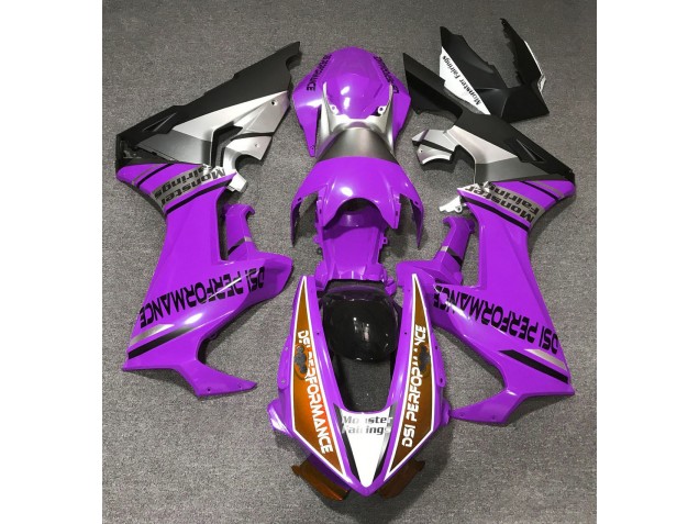 17-23 Púrpura Brillante & Naranja CBR1000RR Carenados Moto 17-23 Púrpura Brillante & Naranja CBR1000RR Carenados Moto