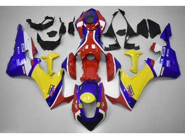 17-23 Rojo Azul & Amarillo HRC CBR1000RR Carenados Moto