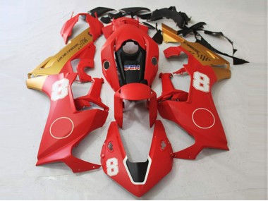 17-23 Rojo Mate & Oro Mate CBR1000RR Carenados Moto