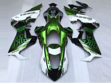 17-23 Verde & Blanco Personalizado CBR1000RR Carenados Moto