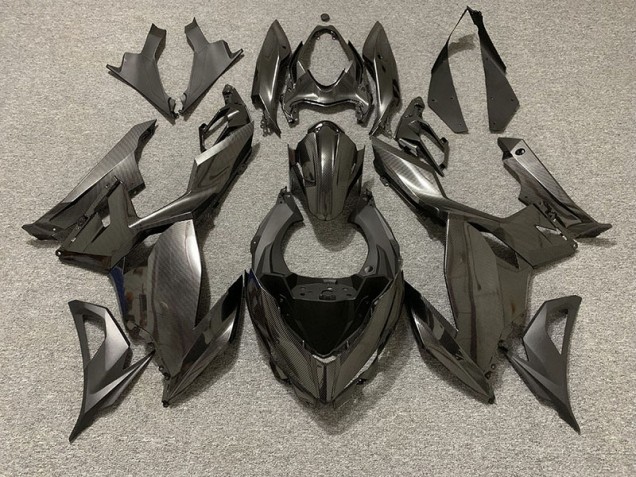 18-23 Estilo Fibra De Carbono Ninja 400 Carenados Moto 18-23 Estilo Fibra De Carbono Ninja 400 Carenados Moto