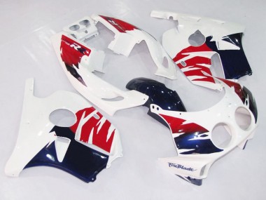 90-98 Blanco Rojo & Azul CBR250RR Carenados Moto