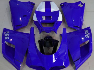 93-05 Azul Brillante Ducati 996 748 916 998 Carenados Moto
