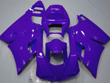 93-05 Rendimiento Azul Brillante Ducati 996 748 916 998 Carenados Moto