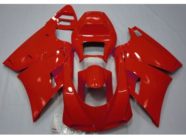 93-05 Rendimiento Rojo Brillante Ducati 996 748 916 998 Carenados Moto