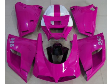 93-05 Rosa Brillante Ducati 996 748 916 998 Carenados Moto