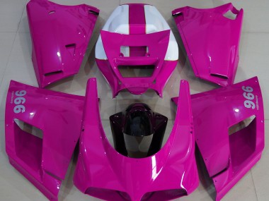 93-05 Rosa Brillante Ducati 996 748 916 998 Carenados Moto