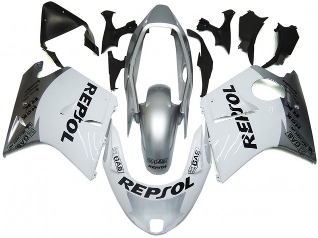 96-07 Blanco Plata Repsol CBR1100XX Carenados Moto 96-07 Blanco Plata Repsol CBR1100XX Carenados Moto