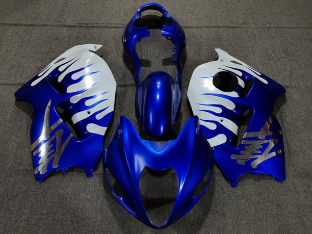 97-07 Azul Brillante & Blanco GSXR 1300 Carenados Moto 97-07 Azul Brillante & Blanco GSXR 1300 Carenados Moto