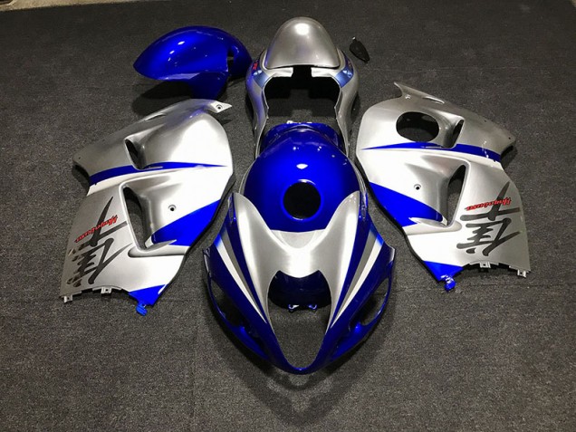 97-07 Azul Brillante & Plata GSXR 1300 Carenados Moto 97-07 Azul Brillante & Plata GSXR 1300 Carenados Moto