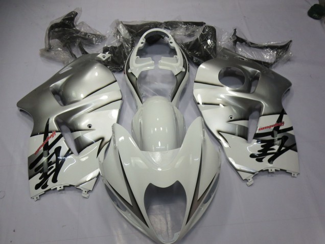 97-07 Blanco & Plata GSXR 1300 Carenados Moto 97-07 Blanco & Plata GSXR 1300 Carenados Moto