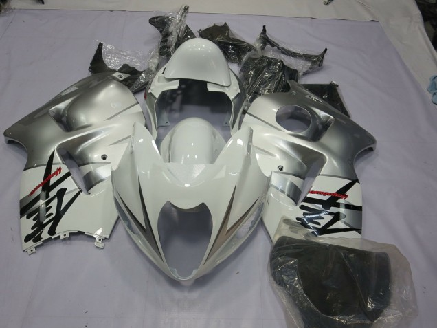 97-07 Blanco Plateado GSXR 1300 Carenados Moto 97-07 Blanco Plateado GSXR 1300 Carenados Moto
