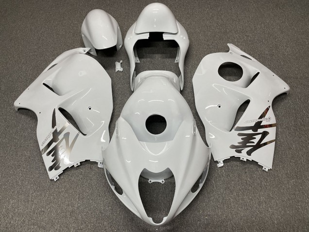 97-07 Diseño Blanco Brillante GSXR 1300 Carenados Moto 97-07 Diseño Blanco Brillante GSXR 1300 Carenados Moto