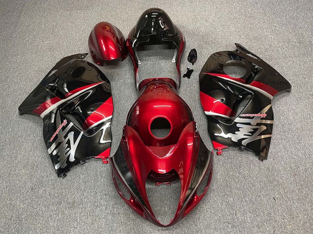 97-07 Estilo Granate & Negro GSXR 1300 Carenados Moto 97-07 Estilo Granate & Negro GSXR 1300 Carenados Moto