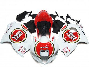 97-07 Estilo Rojo Lucky Strike GSXR 1300 Carenados Moto