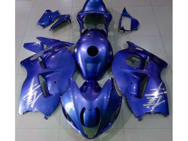 97-07 Logotipo Azul Brillante & Plateado GSXR 1300 Carenados Moto 97-07 Logotipo Azul Brillante & Plateado GSXR 1300 Carenados Moto