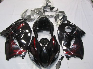 97-07 Rojo Brillo Profundo GSXR 1300 Carenados Moto
