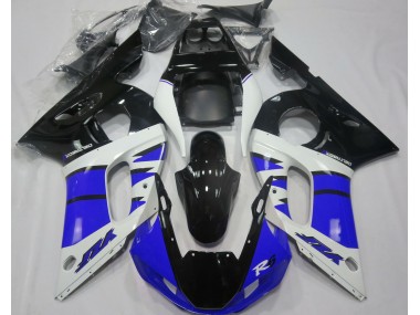 98-02 Azul Brillante & Negro R6 Carenados Moto