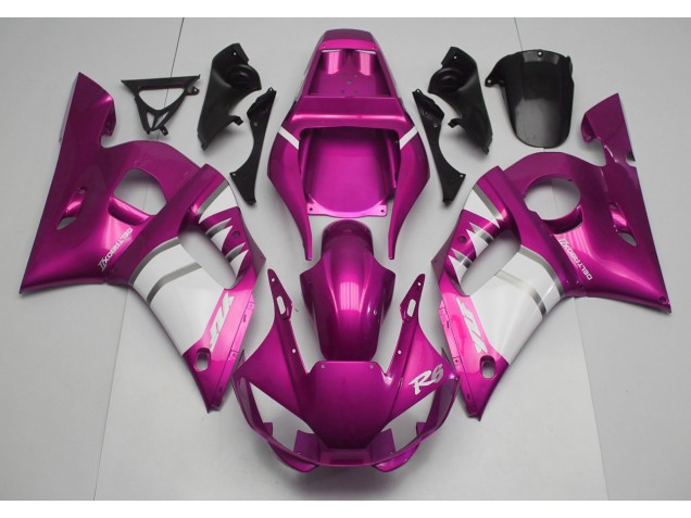 98-02 Rosa & Blanco R6 Carenados Moto 98-02 Rosa & Blanco R6 Carenados Moto