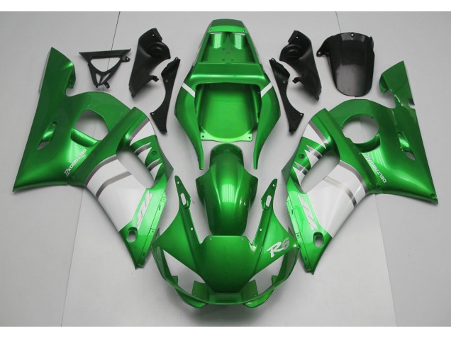 98-02 Verde Blanco R6 Carenados Moto 98-02 Verde Blanco R6 Carenados Moto