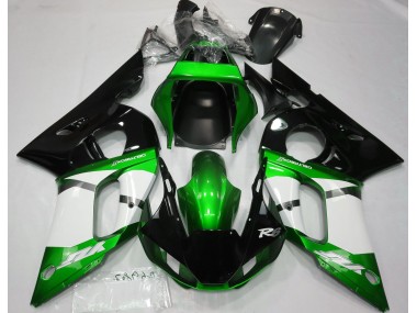 98-02 Verde Metalizado R6 Carenados Moto
