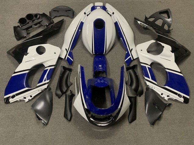 98-07 Azul Oscuro & Blanco YZF600 Carenados Moto 98-07 Azul Oscuro & Blanco YZF600 Carenados Moto