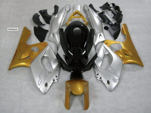 98-07 Brillo Dorado & Plateado YZF600 Carenados Moto 98-07 Brillo Dorado & Plateado YZF600 Carenados Moto