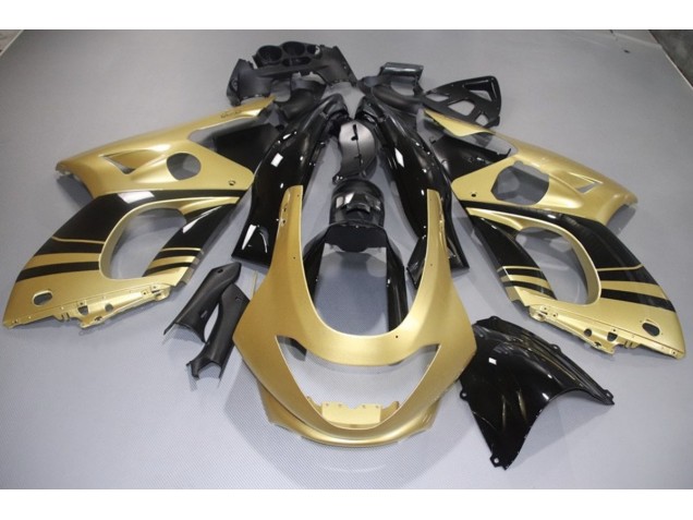 98-07 Oro Brillante & Negro YZF600 Carenados Moto 98-07 Oro Brillante & Negro YZF600 Carenados Moto