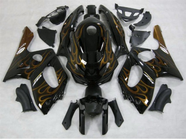 98-07 Oro Llama Brillo YZF600 Carenados Moto 98-07 Oro Llama Brillo YZF600 Carenados Moto