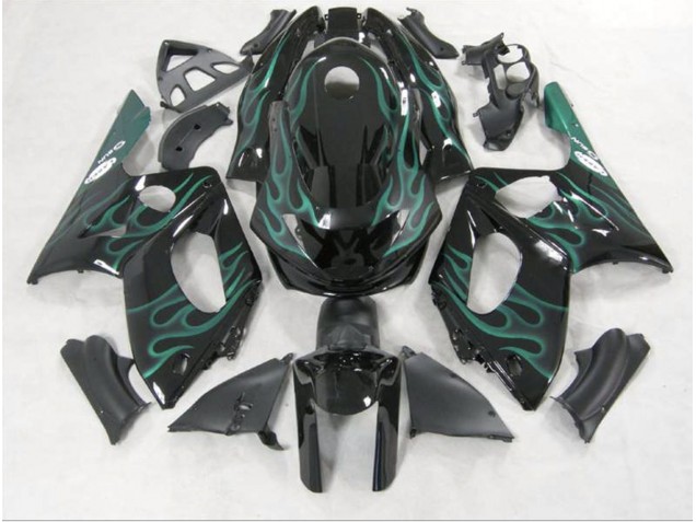 98-07 Verde Esmeralda Llama YZF600 Carenados Moto 98-07 Verde Esmeralda Llama YZF600 Carenados Moto