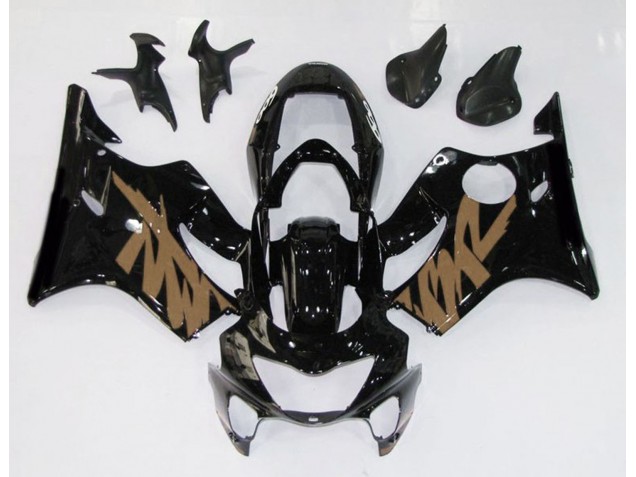 99-00 Negro Brillante & Marrón CBR600 F4 Carenados Moto 99-00 Negro Brillante & Marrón CBR600 F4 Carenados Moto