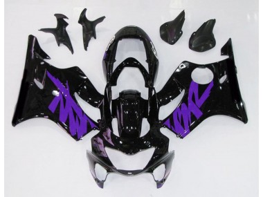 99-00 Negro Brillante & Morado CBR600 F4 Carenados Moto