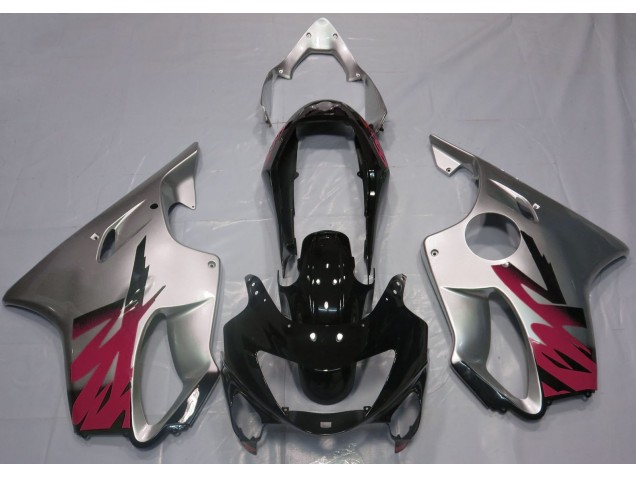 99-00 Plata Brillante & Rojo CBR600 F4 Carenados Moto 99-00 Plata Brillante & Rojo CBR600 F4 Carenados Moto
