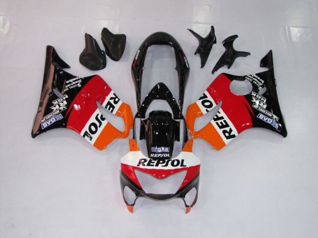 99-00 Repsol Rojo Naranja & Negro CBR600 F4 Carenados Moto 99-00 Repsol Rojo Naranja & Negro CBR600 F4 Carenados Moto