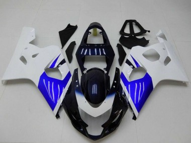 Venta Carenado Moto Suzuki GSXR 600/750 2004-2005 - Blanco Azul Negro