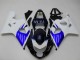Venta Carenado Moto Suzuki GSXR 600/750 2004-2005 - Blanco Azul Negro