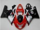 Venta Carenados Moto Suzuki GSXR 600/750 2004-2005 - Rojo Plata Negro