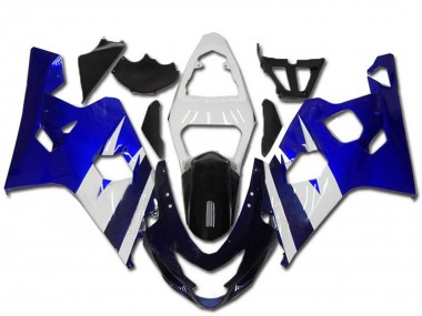 Venta Kits Carenado Moto Suzuki GSXR 600/750 2004-2005 - Blanco Azul Negro