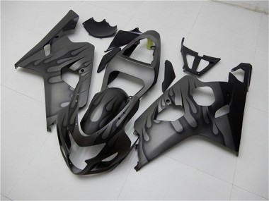 Venta Carenados Moto Suzuki GSXR 600/750 2004-2005 - Gris Negro Llama